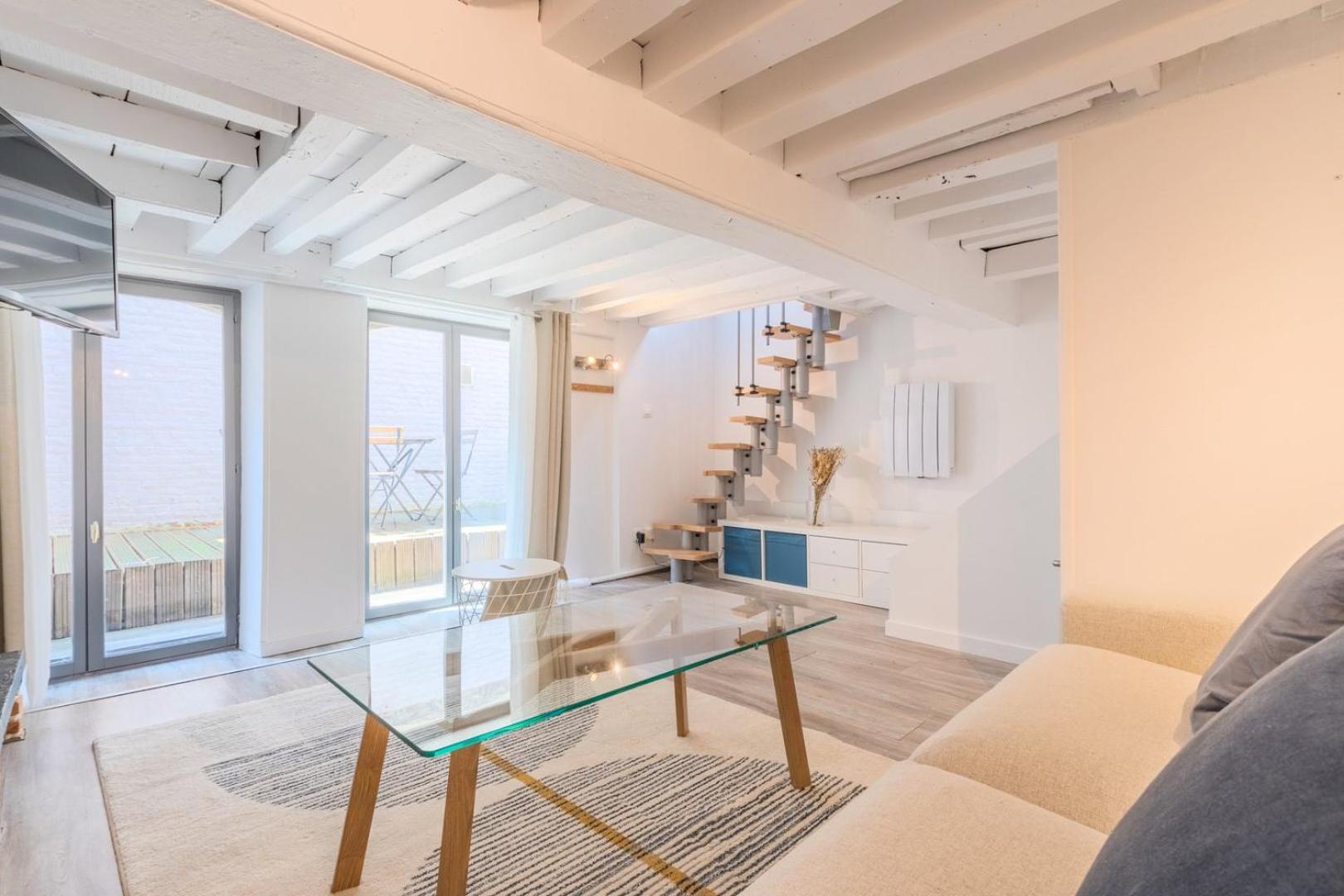 Atypical Triplex Near Grand Place With Terrace Λιλ Εξωτερικό φωτογραφία